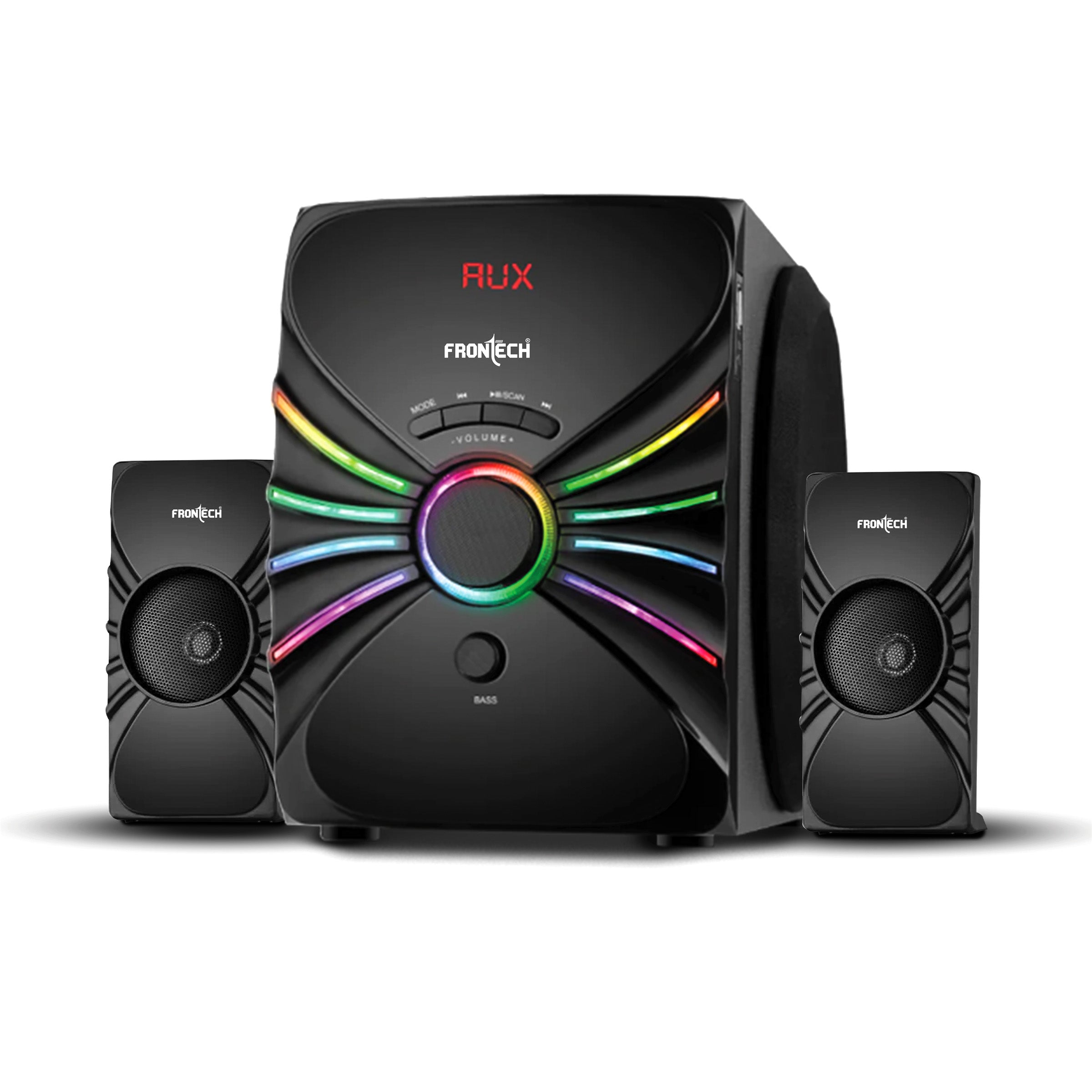Frontech 2.1 Channel Bluetooth Speaker System (SW-0141) Frontech 2.1 Channel Bluetooth Speaker System (SW-0141)